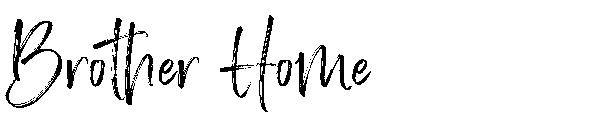 Brother Home字体