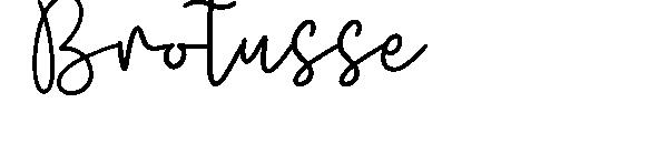 Brotusse字体