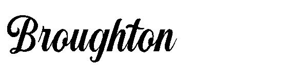 Broughton字体