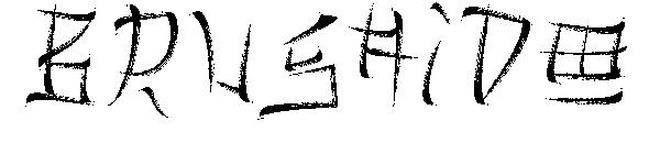 Brushido字体