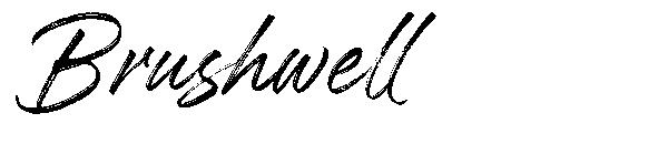 Brushwell字体