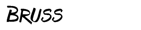 Bruss字体