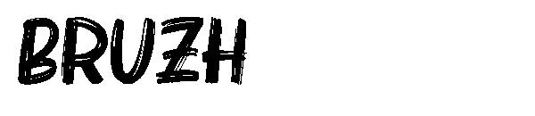 Bruzh字体