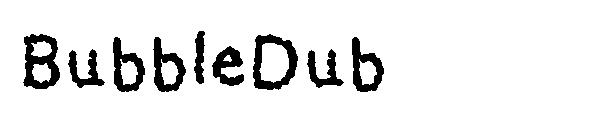 BubbleDub字体