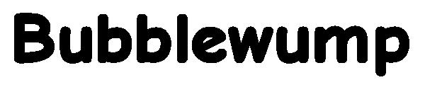 Bubblewump字体