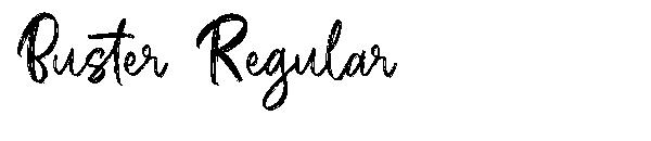 Buster Regular字体