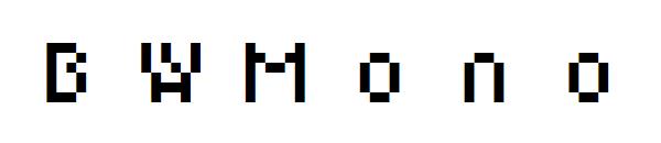 BWMono字体