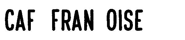 Café Françoise字体