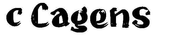c Cagens字体