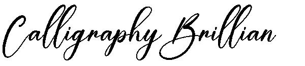Calligraphy Brillian字体