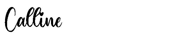 Calline字体