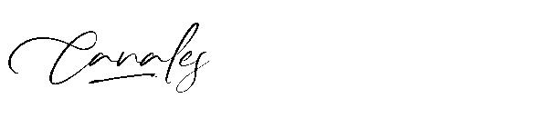 Canales字体