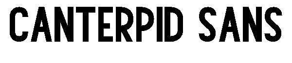 Canterpid Sans字体
