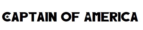 Captain of America字体