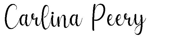 Carlina Peery字体