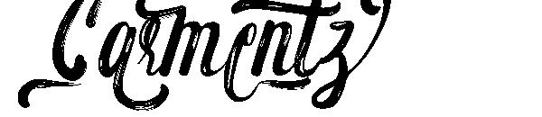 Carmentz字体