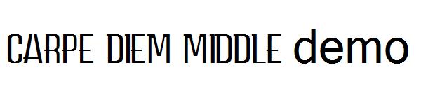 CARPE DIEM MIDDLE demo字体