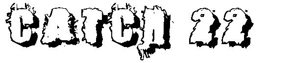 Catch 22字体