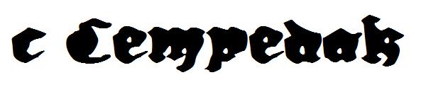c Cempedak字体