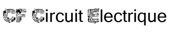 CF Circuit Electrique字体