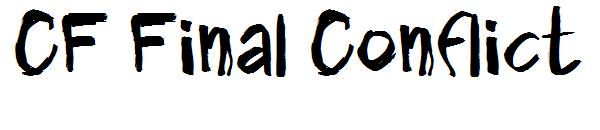 CF Final Conflict字体