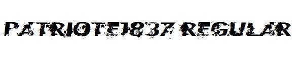 Patriote1837 Regular字体