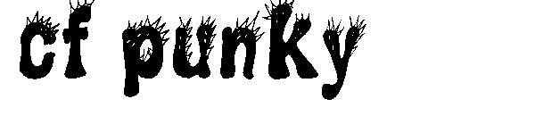 CF Punky字体