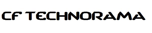 CF TechnoRama字体