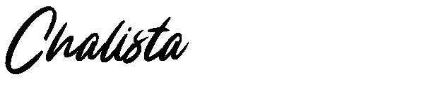 Chalista字体