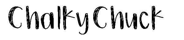 ChalkyChuck字体
