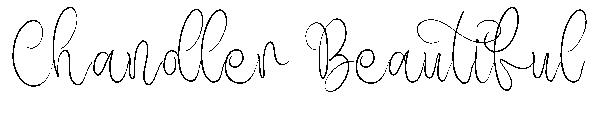 Chandler Beautiful字体