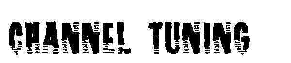 Channel Tuning字体
