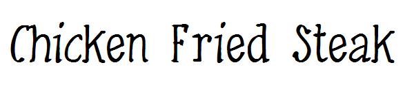 Chicken Fried Steak字体