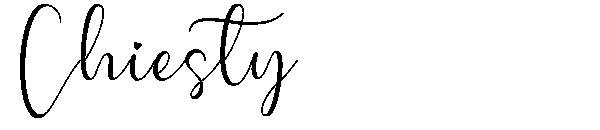 Chiesty字体