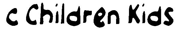 c Children Kids字体