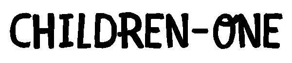 CHILDREN-ONE 字体