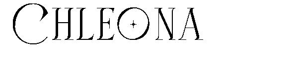 Chleona字体