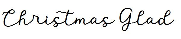 Christmas Glad字体