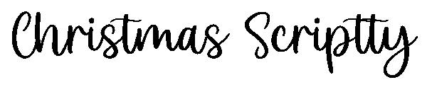 Christmas Scriptty字体