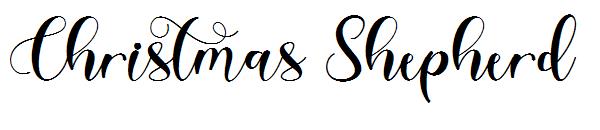 Christmas Shepherd字体