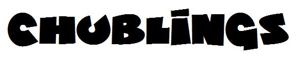 Chublings字体
