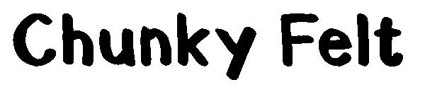 Chunky Felt字体