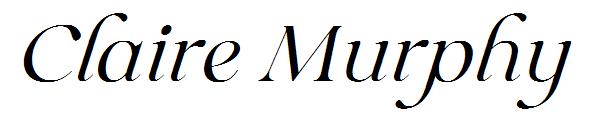 Claire Murphy字体