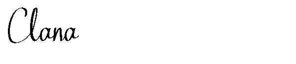 Clana字体