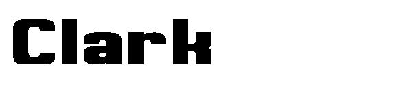 Clark字体