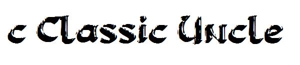 c Classic Uncle字体