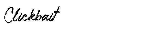 Clickbait字体