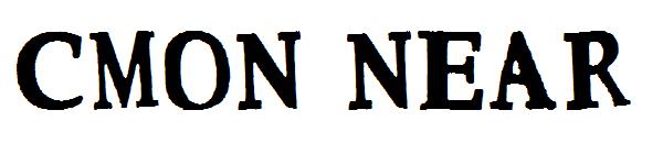 CMON NEAR字体