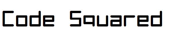 Code Squared字体