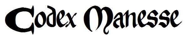 Codex Manesse字体